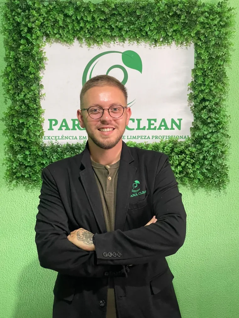 Leandro, cofundador da Paraná Clean